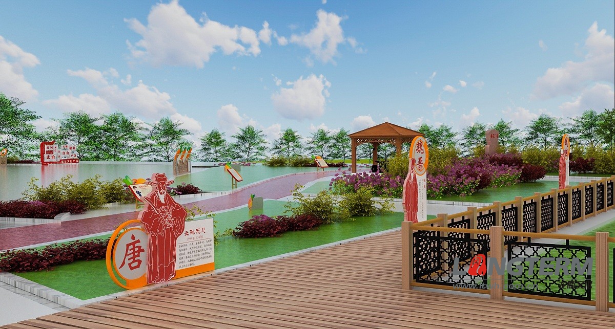 黄丰镇团结村橘花文化广场